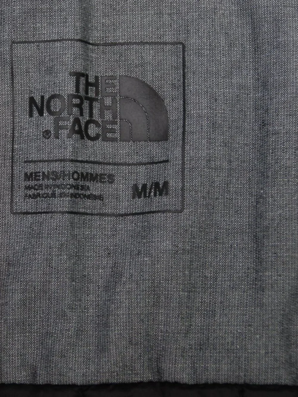 The North Face Mens Thermoball Eco Puffer Quilted Snap Down Shirt Jacket, Grey,M